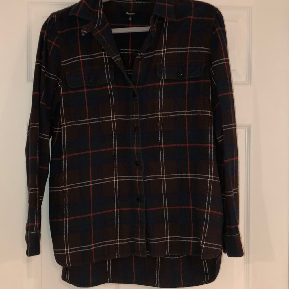 Madewell Plaid Button Down